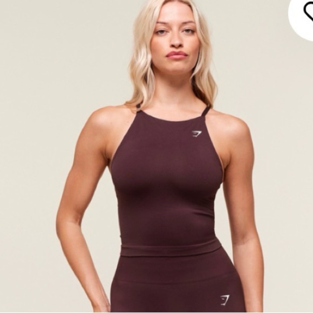 Gymshark Women's Muscle Tee in Dark purple
Cherry purple